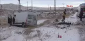 Bitlis Ahlat'ta Minibüs ile Otomobil Çarpıştı 1 Ölü, 2 Yaralı