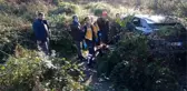 Beykoz'da Yoldan Çıkan Lüks Otomobil, Metrelerce Aşağı Uçtu