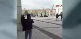Belediye Önünde Dehşet Anları Kamerada