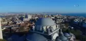 Restorasyonu Süren Beyazıt Camii'nin Son Durumu Havadan Görüntülendi