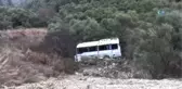 İşçileri Taşıyan Servis Şarampole Devrildi: 9 Yaralı