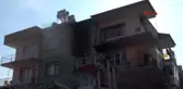 İzmir Apartman Dairesinde Korkutan Yangın