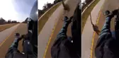 Şahin Motosikleti Teğet Geçti