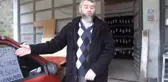 Aracına Çarpan Sürücüyü 
