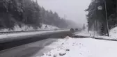 Bolu Dağı Kesiminde Devam Eden Kar Yağışı Etkisini Azalttı