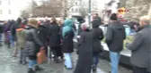 Yağmur, Soğuk Engellemedi... Metrelerce Uzunlukta Umut Kuyruğu.