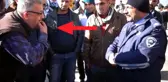 Tezgahları Kaldırılan Pazarcı, Ağzındaki Takma Dişlerini Çıkarıp İsyan Etti