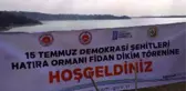 Adana'da 15 Temmuz Şehitleri İçin Fidan Dikildi