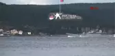 Çanakkale Rus Savaş Gemisi Çanakkale Boğazı'ndan Geçti