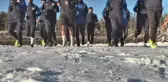 Afrikalı Futbolcular Sarıkamış'ın Soğuğuna Alışmaya Çalışıyor