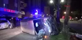 Hafif Ticari Araç Takla Attı 2 Yaralı