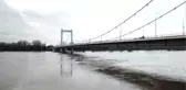 Aşırı Yağışlardan Su Seviyesi Yükselen Ren Nehri, Havadan Görüntülendi