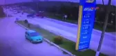 Bursa Kaza Anı Güvenlik Kamerasına Yansıdı