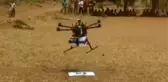 Uzaktaki Köylere İlaç Ulaştıran Drone, Afrika'da Uçuşa Başladı