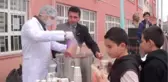 Çubuk'ta Esnaftan Öğrenciye Sıcak Çorba İkramı