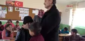 Şehit Necmettin Öğretmenin Babası, Oğlunun Okulunu Ziyaret Etti
