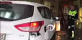 Burdur Cip; Otomobil ve Öğrenciye Çarpıp, Pideciye Girdi