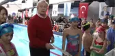 Yüzmeyi Öğrenen Çocuklar Sertifikalarını Aldı