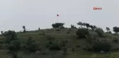 Kilis-Ateş Açılan Bölgeye Türk Bayrağı Asıldı