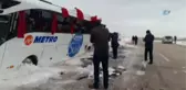 Kayseri-Malatya Karayolunda 3. Otobüs Kazası: 3 Yaralı