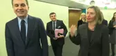 AB Bakanı Çelik, Federica Mogherini ile Görüştü - Brüksel