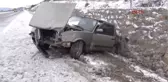 Tokat'ta Buzlanma Kazası 5 Yaralı