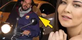 Motosiklete Kasksız Binen Hakan Hatipoğlu ve Eşi, Görüntülenince Panikledi