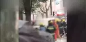 Çin'de Araç Yayaların Arasına Daldı