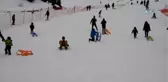 Çambaşı Kayak Merkezine Yoğun İlgi