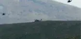 TSK'ya Ait Helikopterin Düşürüldüğü Bölgeden İlk Görüntüler