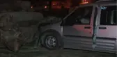 Önce Otomobile Sonra Odunlara Çarptı: 1 Ölü, 2 Yaralı