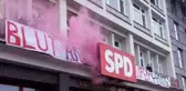 Almanya'da Terör Örgütü PKK Yandaşları SPD Binasını Bastı