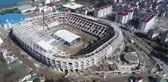 Ordu'da Yapılan Stadın Kaba İnşaatı Bitti