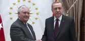 Cumhurbaşkanı Erdoğan, ABD Dışışleri Bakanı Tillerson'ı Kabul Etti