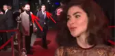 Nesrin Cevadzade, Giydiği Transparan Kıyafetle Törendeki Erkeklerin Gözlerini Şaşı Etti