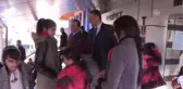 Öğrencilerin İl Emniyet Müdürü Ateş'i Ziyareti