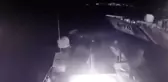 Türk ve Yunan Botlarının Çarpışma Anı Kameralarda
