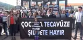 Antalya Kemer'de Çocuk İstismarı ve Kadına Şiddet Protesto Edildi