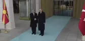 Cumhurbaşkanı Erdoğan, Makedonyalı Mevkidaşını Resmi Törenle Karşıladı