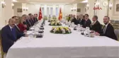 Makedonya Cumhurbaşkanı Gyorge İvanov Çankaya Köşkü'nde