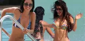 Almanya'nın Kim Kardashian'ı Samsunlu Mehtap, Miami Plajlarını Kasıp Kavurdu