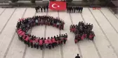 Kahramanmaraş Bedenleriyle 'Ay- Yıldız' Oluşturup, Mehmetçiğe Selam Gönderdiler
