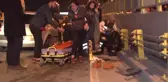 Bariyerlere Çarpan Otomobil Alt Geçide Düştü: 3 Yaralı