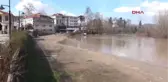 Bartın Irmağı 5 Metre Yükseldi, Yollar Su Altında Kaldı