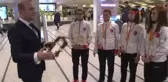 Dünya Üçüncüsü Özel Sporcular Yurda Döndü
