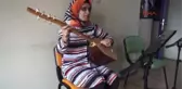 Bingöl'de Görme Engelli Kadın, 2 Ayda Öğrendiği Bağlama ile Yaşama Tutundu