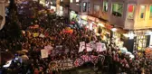 Dünya Kadınlar Günü Nedeniyle Binlerce Kadın Taksim Meydanı'ndan Tünel'e Yürüdü