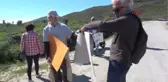 Muğla Gümüşlük'te Çöplük Eylemi