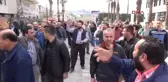 İzmir'de Kaldırılan Özkanlar Pazaryeri Esnafı Eylem Yaptı