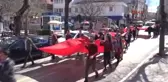 Edirne Edirne'de Üniversitelilerden Mehmetçiğe Destek Yürüyüşü